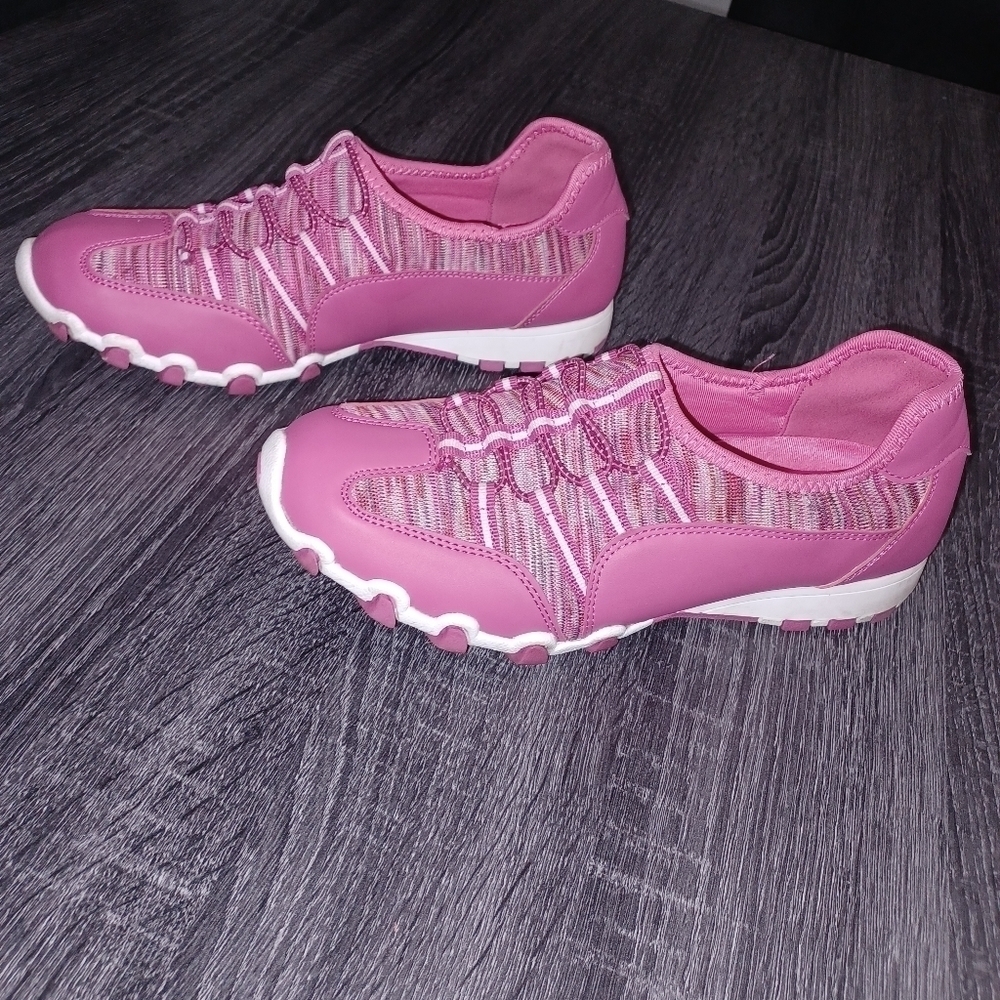 Comfortview- Pink Sneaker Slip Ons-W Sz 9 Medium